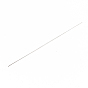 Iron Big Eye Beading Needles, Seed Bead Needle, for Jewelry Making