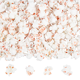 120шт 4 стили пластиковые кабошоны, имитация еды, попкорн