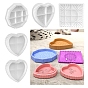 DIY Silicone Jewelry Plate Molds, Resin Casting Molds, Clay Craft Mold Tools