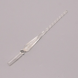Glass Dipped Pen Calligraphy Ink, Glass Ink Pen, with Pen Gluesheath Cover