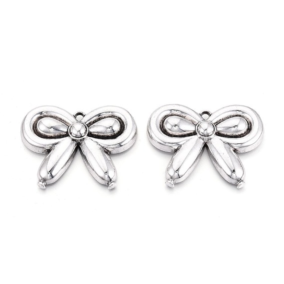 Тибетский сплав стиля большие кулоны, бантом прелести