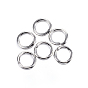 304 Stainless Steel Jump Rings, Open Jump Rings