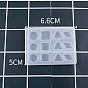 Silicone Molds, Resin Casting Molds, For UV Resin, Epoxy Resin Jewelry Making, Mixed Shapes/Geometric figure