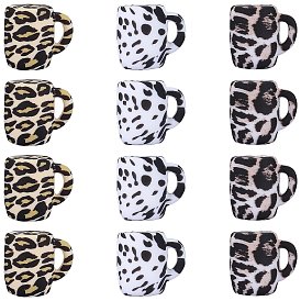 12шт 3 цвета чашки силиконовые фокусные бусины, изготовление ожерелий и браслетов своими руками