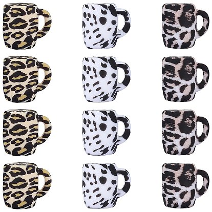 12шт 3 цвета чашки силиконовые фокусные бусины, изготовление ожерелий и браслетов своими руками