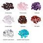 Mixed Natural & Synthetic Gemstone Chip Beads, 7~12x5~8x3~5mm, Hole: 0.3mm, about 800pcs/box
