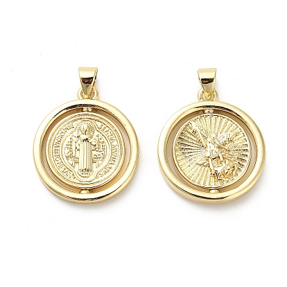 Латунные подвески, портрет