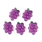 Imitation Jelly Effect Acrylic Beads, Grape