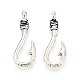 Сплавочные подвески тибетского стиля, подвески-крючки