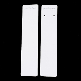 Paper Display Cards, Used For Necklaces, Rectangle