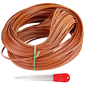 1связка пластиковых плетеных полосок, мебель ремонт расходные материалы, с 1ПК 420 инструментами из плетеного ротанга из нержавеющей стали