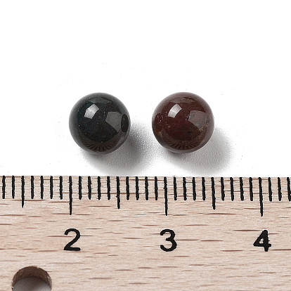 Natural Indian Agate Sphere Beads, Round Bead, No Hole