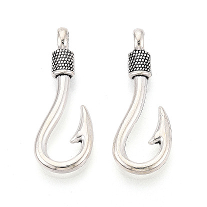 Сплавочные подвески тибетского стиля, подвески-крючки