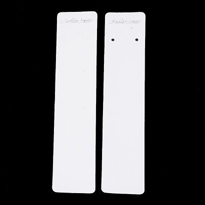 Paper Display Cards, Used For Necklaces, Rectangle