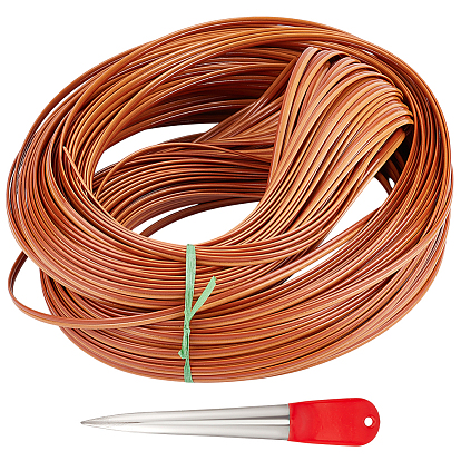 1связка пластиковых плетеных полосок, мебель ремонт расходные материалы, с 1ПК 420 инструментами из плетеного ротанга из нержавеющей стали