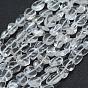 Natural Crystal Beads Strands, Tumbled Stone, Nuggets