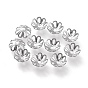 304 Stainless Steel Fancy Bead Caps, Multi-Petal, Flower