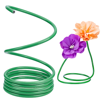 Пластиковая алюминиевая изогнутая трубка, формовочная трубка для укладки, самодельные цветочные стебли