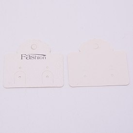 Paper Earring Display Cards, Rectangle