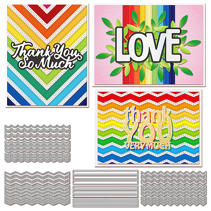 Углеродистая сталь разрезает трафареты, Шаблон для изготовления бумажных карточек с декоративным тиснением для скрапбукинга своими руками, художественный промысел