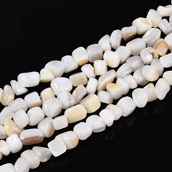 Естественных пресноводных оболочки бисер нитей, самородки