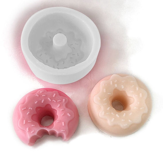 Силиконовые формы для пончиков своими руками, формы для литья смолы, для уф-смолы, изготовление ювелирных изделий из эпоксидной смолы