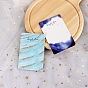 100Pcs Paper Jewelry Display Cards, for Earring Necklace Display, Rectangle