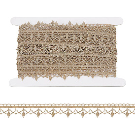 10 кружевная отделка из молочного волокна, аксессуары, форма волны, с картой