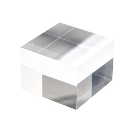 Acrylic Display Pedestals for Jewelry, Square