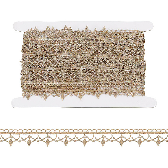 10 кружевная отделка из молочного волокна, аксессуары, форма волны, с картой