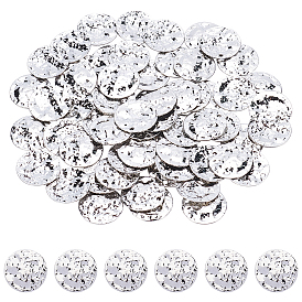 Латунные кулоны, плоско-круглые, без никеля 