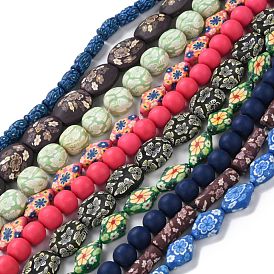 Handmade Polymer Clay Beads Strands