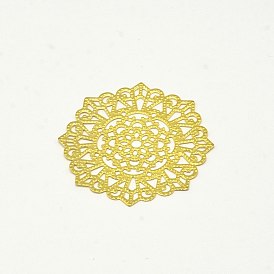 Латунные филигранные столяры, цветок
