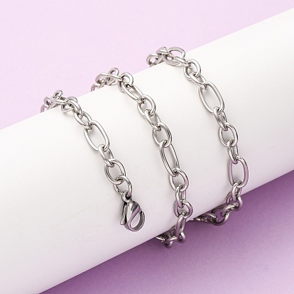 304 Овальные цепочки из нержавеющей стали, не тускнеет