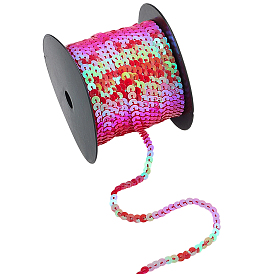 1 рулон ПВХ-бусин с пайетками, для аксессуара одежды