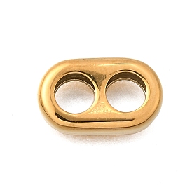 304 пружинные замки из нержавеющей стали, 2-луночное, ионное покрытие (ip)