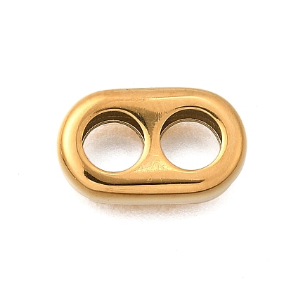 304 пружинные замки из нержавеющей стали, 2-луночное, ионное покрытие (ip)