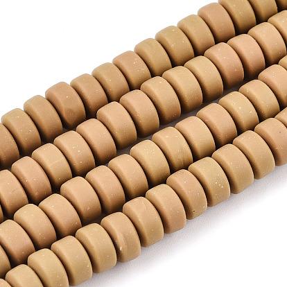 Полимерной глины ручной работы бисер нитей, для поделок ювелирных изделий, плоско-круглые