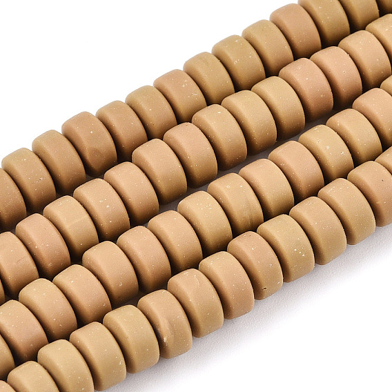 Полимерной глины ручной работы бисер нитей, для поделок ювелирных изделий, плоско-круглые