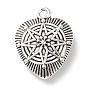 Tibetan Style Alloy Pendants, Heart