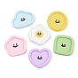 Кабошоны из смолы с изображением смайлика