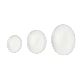 Кристалл кабошоны природного кварца, горного хрусталя, класс AAA, овальные