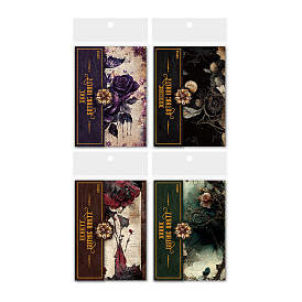 20 feuilles de papier scrapbooking de style gothique, pour scrapbook album bricolage, carte de voeux, papier de fond
