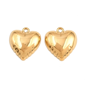 304 подвески из нержавеющей стали, сердце, без свинца и без кадмия, ионное покрытие (ip)