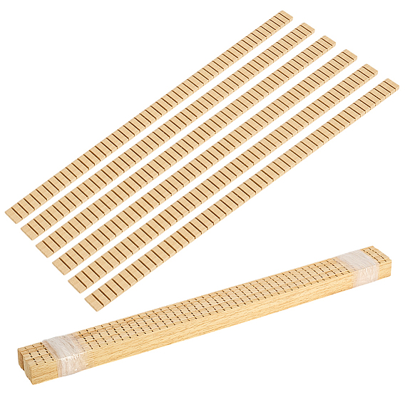 8шт. деревянные декоративные полоски для гитары, прямоугольные