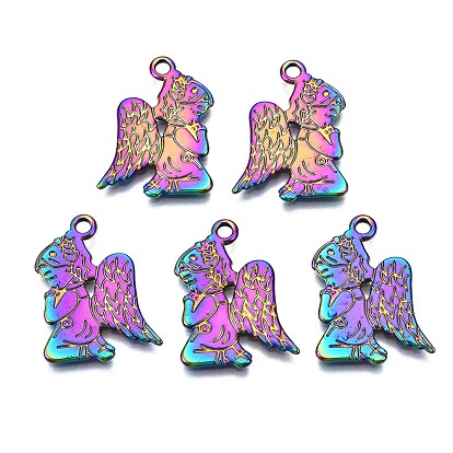 Pendentifs en alliage, sans cadmium et sans nickel et sans plomb, ange cupidon