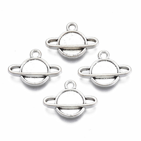 Подвеска из сплава в тибетском стиле для эмали, без кадмия и без свинца, планета