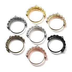 Подвесные подвески из сплава, для diy уф смолы, эпоксидная смола, без кадмия, без никеля и без свинца, плоские круглые с листа