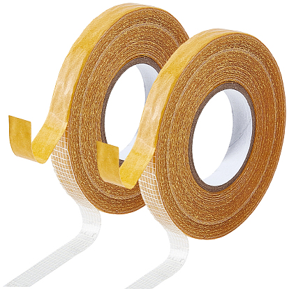 2 rouleaux de ruban adhésif en tissu, ruban de marquage au sol, pour fixer la moquette