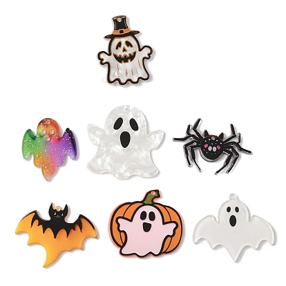 Непрозрачные акриловые подвески, темы хэллоуина